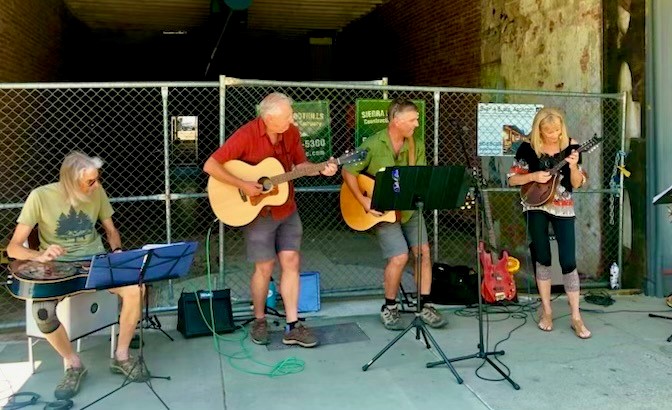 Cement Mixers at Five Mile House